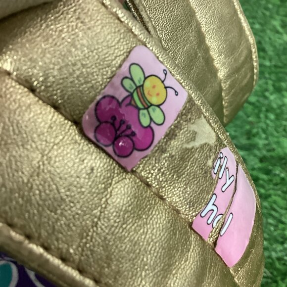 Coach Poppy Graffiti Multicolor & Gold Backpack - Picture 5 of 16